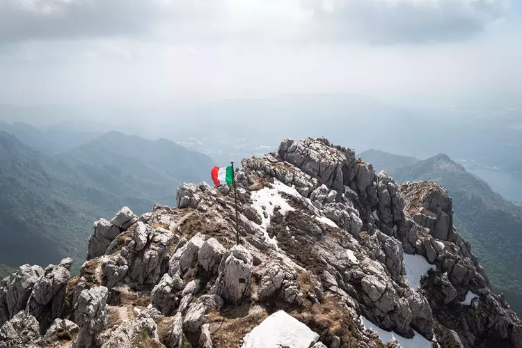 View from the summit of Monte Resegone