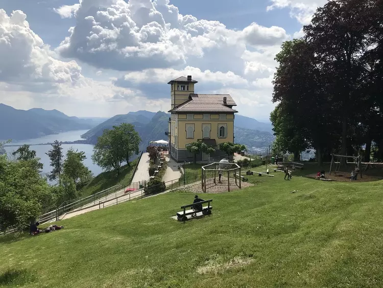 View from the top of Monte Bre