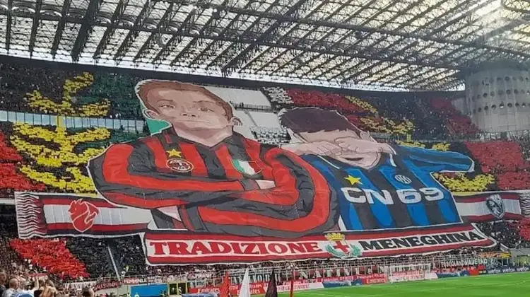 San Siro Stadium serves as the battleground for the Milan derby between AC Milan and Inter Milan